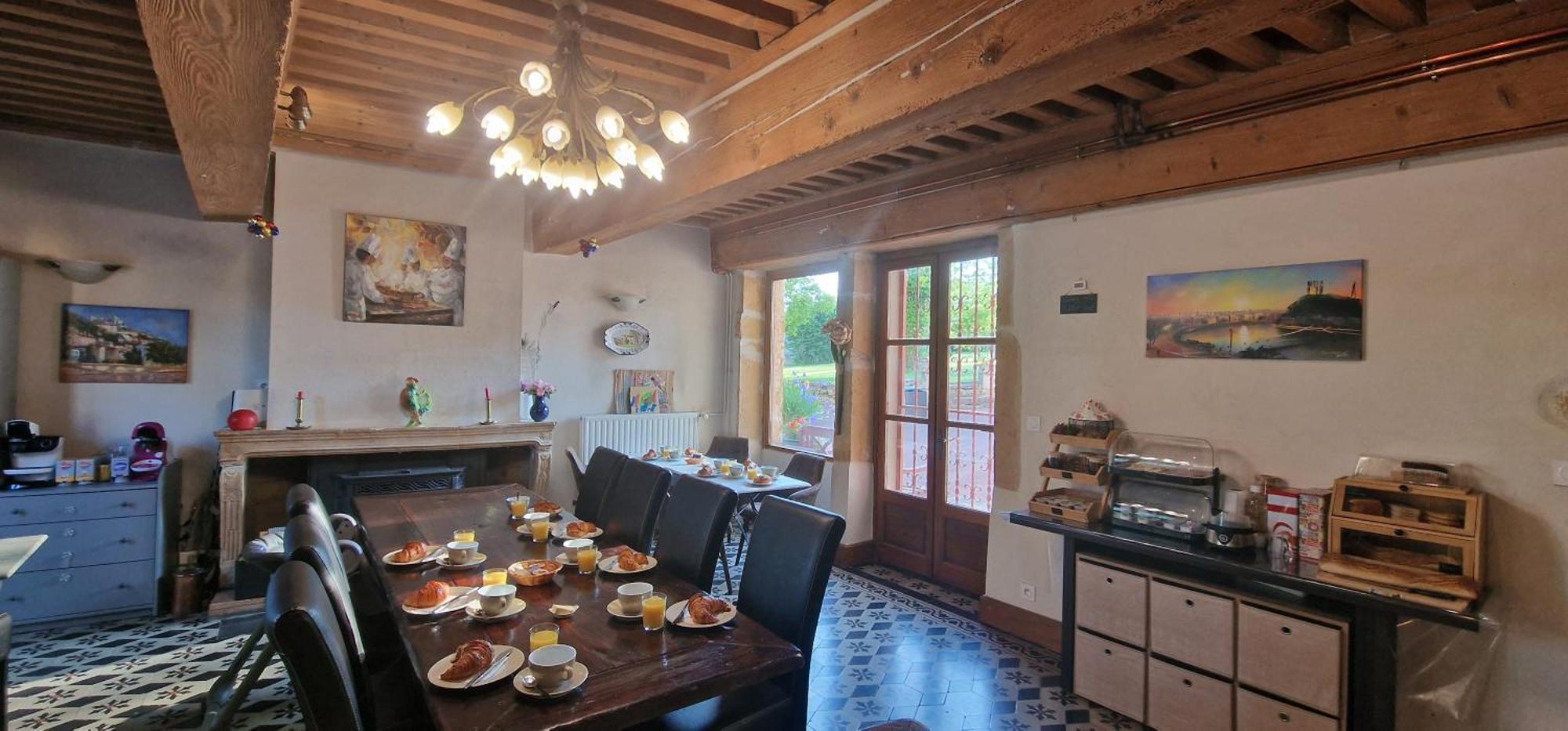 达莫斯住宿加早餐旅馆 Neuville-sur-Saône 外观 照片